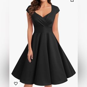 1950s Style Retro Vintage A-line Swing Party/Cocktail Dress 👗